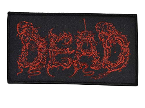 ValueMerch Dead - Red Logo - Aufnäher Patch von ValueMerch