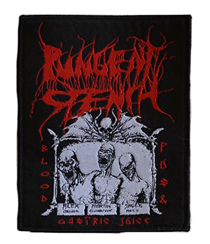 ValueMerch PUNGENT Stench - Blood Pus & Gastric Juice - Aufnäher/Patch - ca. 10 x 12,5 cm von ValueMerch