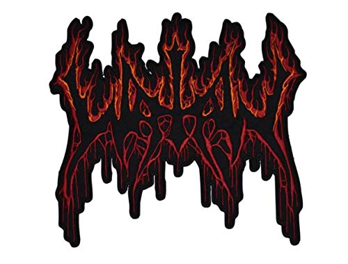 ValueMerch Watain - Flame Logo - Aufnäher/Patch von ValueMerch