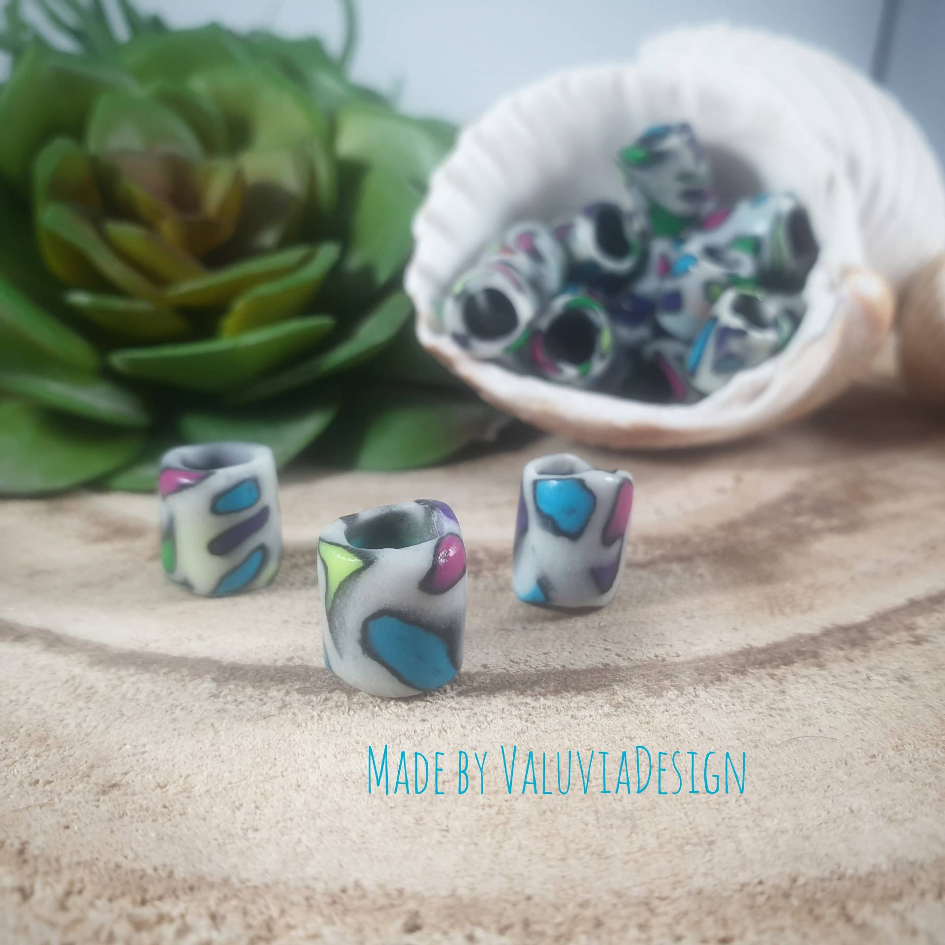Handgemachte Dreadperlen | Dp0036 Handgemachte Dreadperlen | Dp0036 von ValuviaDesign