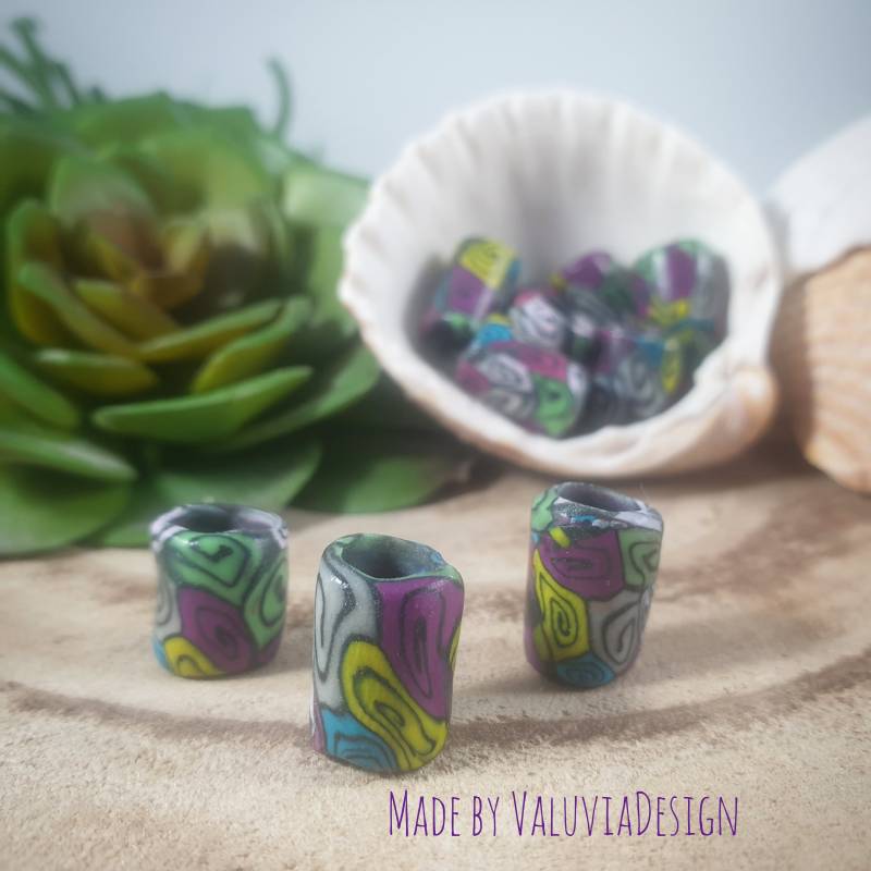 Handgemachte Dreadperlen | Dp0037 von ValuviaDesign