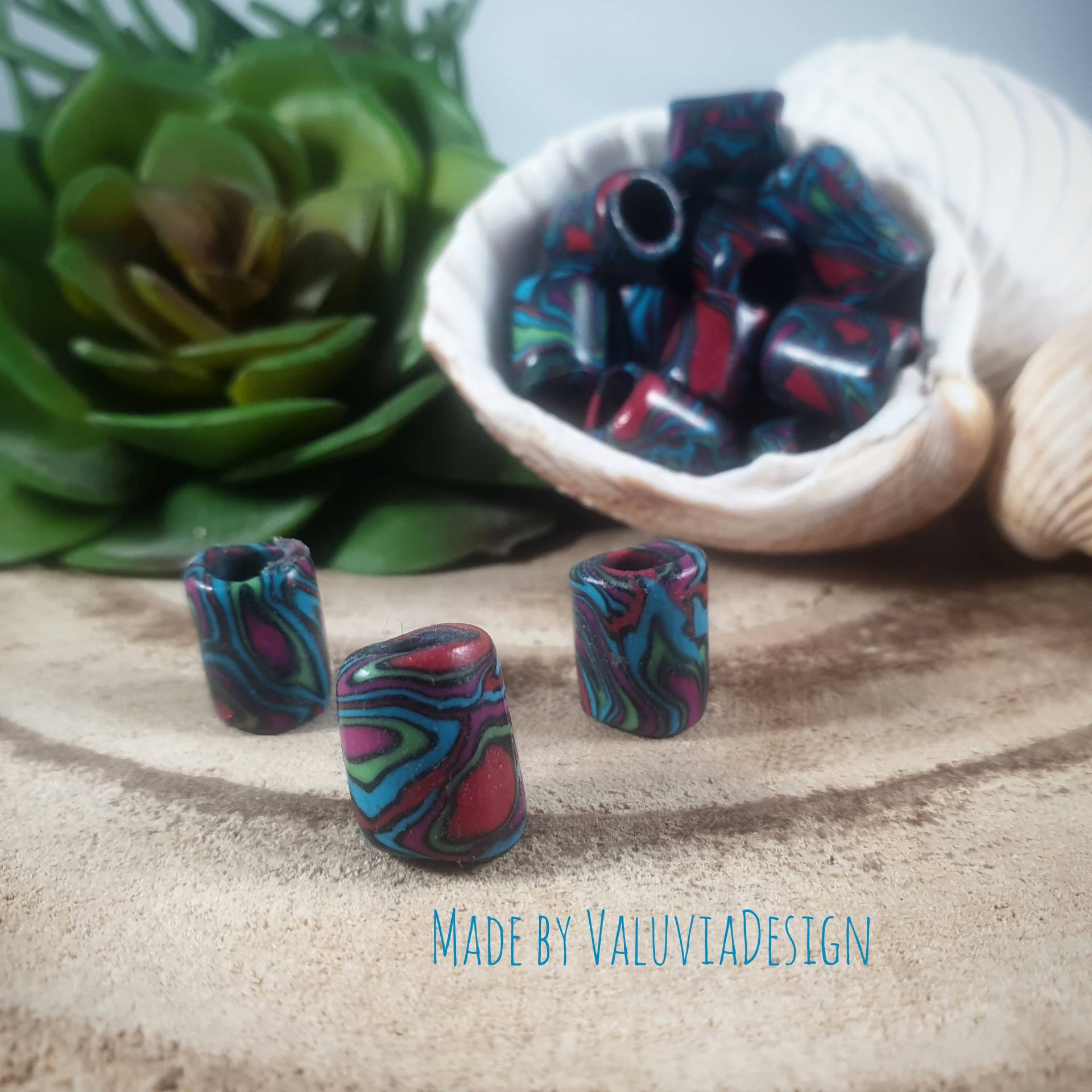 Handgemachte Dreadperlen | Dp0040 Handgemachte Dreadperlen | Dp0040 von ValuviaDesign