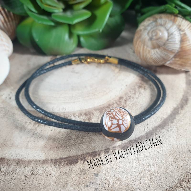 Kette Mit Handgemachter Perle | Kkp0025 von ValuviaDesign