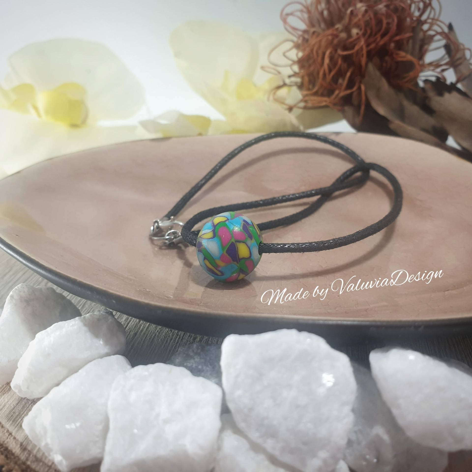 Kette Mit Handgemachter Perle | Kkp0038 von ValuviaDesign