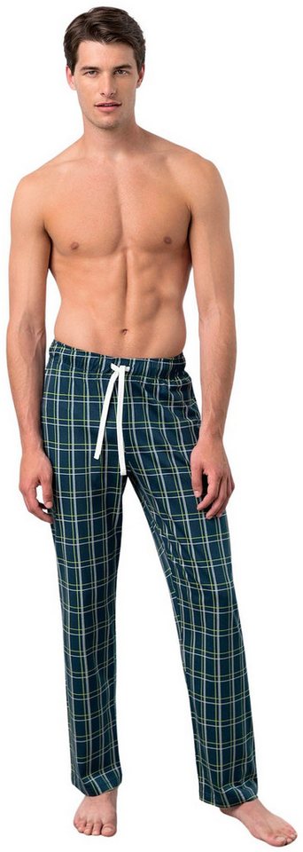 Vamp Pyjamahose UOMO di VAMP (Set, 1-tlg., Set) Herren Homewearhose Schlafanzughose lang Pyjamahose Baumwolle von Vamp