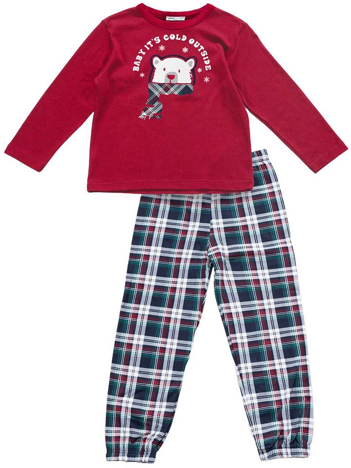 Vamp Schlafanzug VAMP kids (Set, 2 tlg., 2-teilig) Unisex Mädchen Jungen Schlafanzug lang 2-teilig Pyjama Baumwolle von Vamp