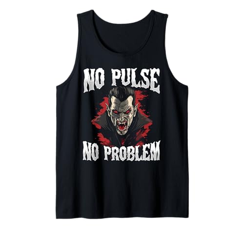 Vampir Horror Design für Halloween Männer Vampire Tank Top von Vampire Halloween Costume for Men
