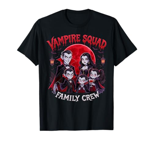 Passendes Familien-Halloween-Outfit Vampires Squad Papa Mama Kinder T-Shirt Passendes Familien-Halloween-Outfit Vampires Squad Papa Mama Kinder T-Shirt von Vampire Squad Matching Outfits Tee andrea tristano