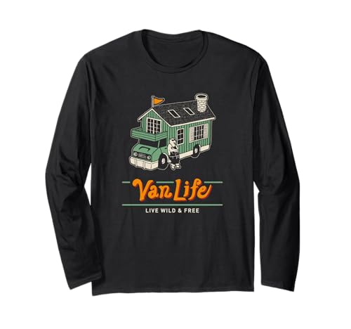 Tierischer Van Camper – Abenteuer für Jungen und Kinder Langarmshirt Tierischer Van Camper – Abenteuer für Jungen und Kinder Langarmshirt von Van Camping Nomaden für Jungen und Kinder