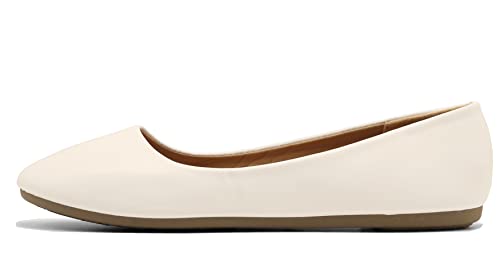 Van Der Rich ® - Ballerinas Bequeme mit Größen 36-41EU - Damen (Beige, 38) von Van Der Rich