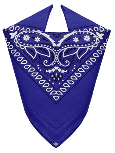 Van Der Rich ® - Bandanas aus 100% Baumwolle Kopftuch für Herren Damen (Elektrisch, One Size) von Van Der Rich