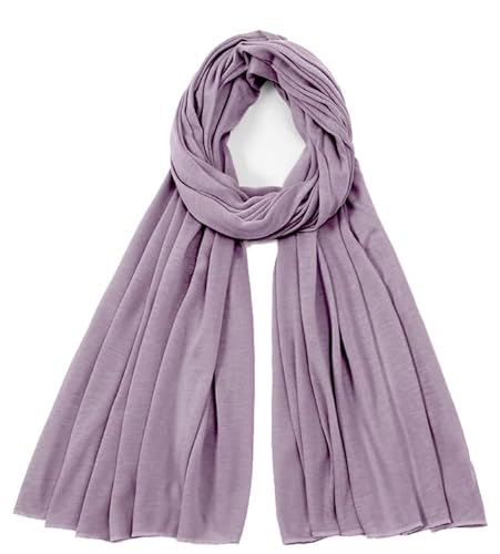 Van Der Rich ® - Einfarbiger Schal Weiche Stola 68cm*170cm - Damen (Mauve2) von Van Der Rich