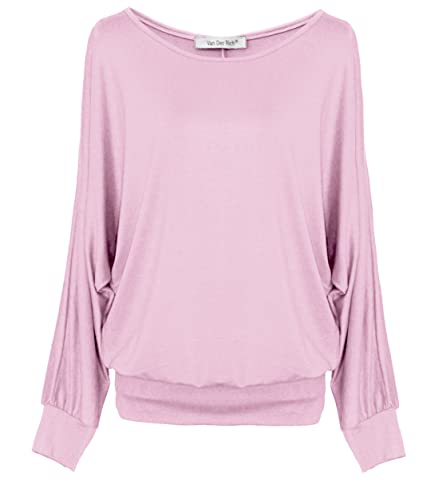 Van Der Rich ® - Oversized Pullover - Damen (ML-Rosa, XXL) von Van Der Rich