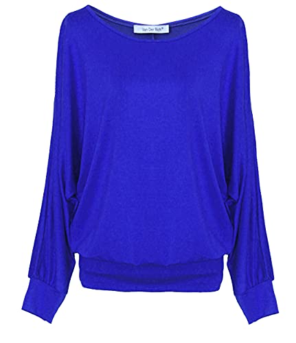 Van Der Rich ® - Oversized Pullover - Damen (ML-Royalblaue, M) von Van Der Rich
