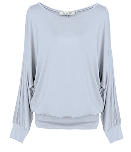 Van Der Rich ® - Oversized Pullover - Damen (ML-Grau, M) von Van Der Rich
