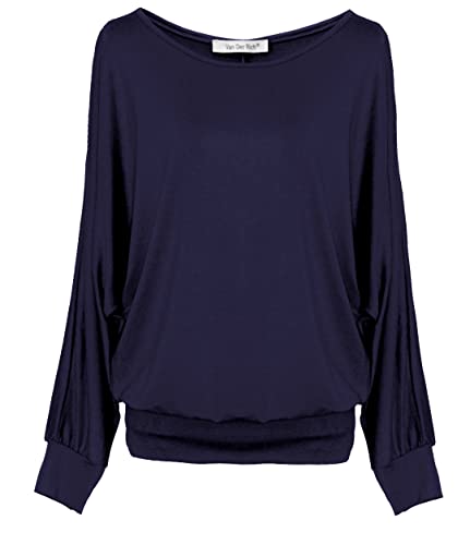 Van Der Rich ® - Oversized Pullover - Damen (ML-Marine, XXL) von Van Der Rich