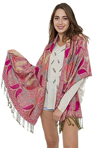 Van Der Rich ® - Pashminas Schal - Damen (Fushia) von Van Der Rich