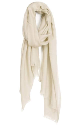 Van Der Rich ® - Schal Soyeuse, perfekte Mischung für eine unvergleichliche Weichheit 90cm*180cm - Damen (6-Beige) von Van Der Rich