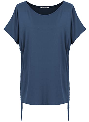 Van Der Rich ® - T-Shirt Mit verstellbarem Schultergurt - Damen (Denim, L-XL) von Van Der Rich