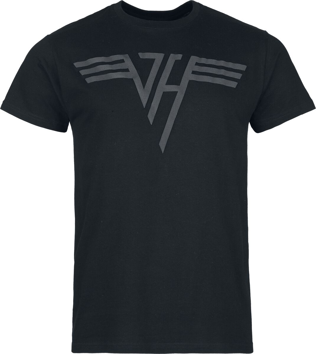 Van Halen T-Shirt - Logo 3D Druck - S bis 3XL - für Männer - Größe M - schwarz  - Lizenziertes Merchandise! von Van Halen
