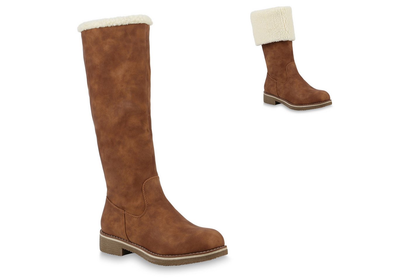 VAN HILL 820371 Winterstiefel mit Kunstpelz von VAN HILL