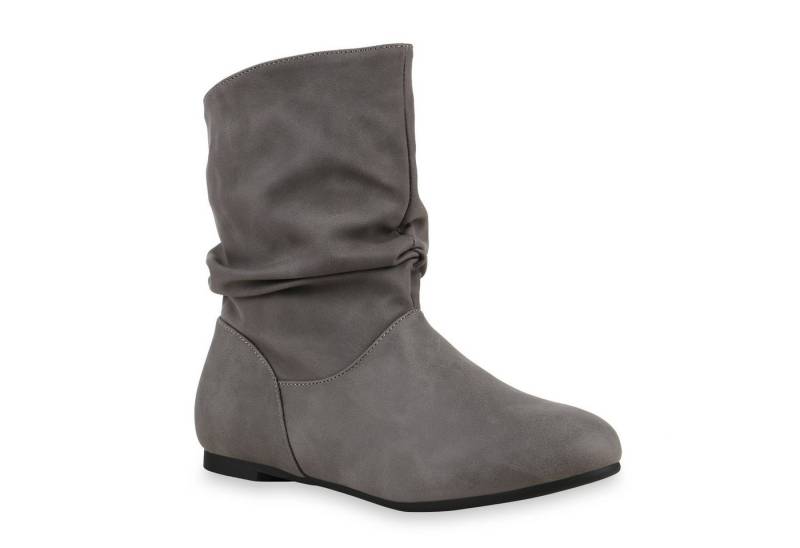 VAN HILL 902283 Stiefelette mit einem flachen Absatz und einer leichten Fütterung VAN HILL 902283 Stiefelette mit einem flachen Absatz und einer leichten Fütterung von Van Hill