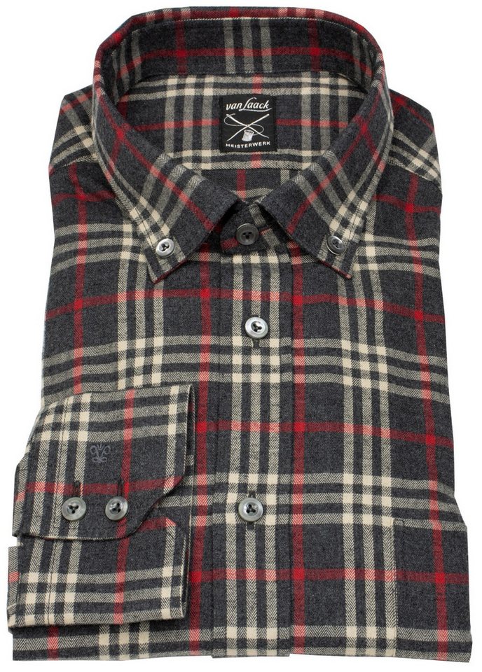 Van Laack Businesshemd leicht tailliert Button-Down-Kragen Van Laack Businesshemd leicht tailliert Button-Down-Kragen von Van Laack
