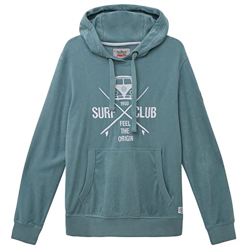 Van One Herren Kapuzenpullover Surf Club Hoodie M Stone Blue - L von Van One Classic Cars