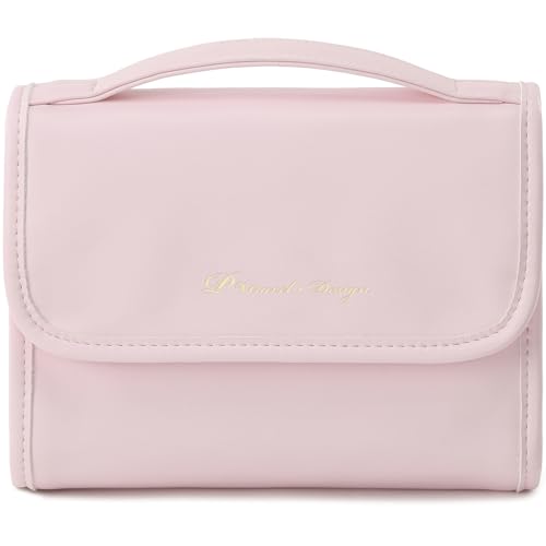 VanFn Kosmetiktasche, Make-up-Tasche, Kosmetiktasche für Damen, Kosmetiktasche, Reise-Make-up-Tasche, große Reise-Kulturbeutel für Mädchen, Make-up-Tasche, Pinseltaschen, P.Travel-Serie, Pink, Classic von VanFn