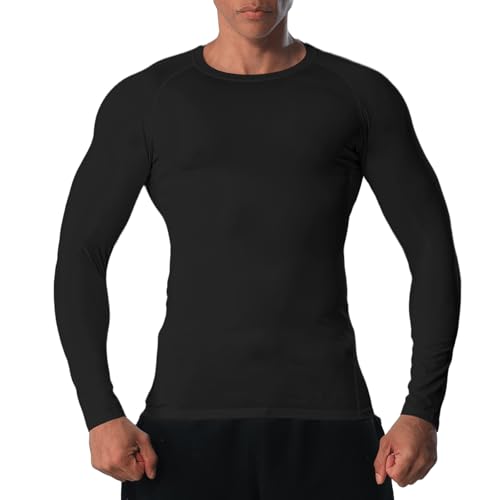 VanKee Herren Kompressionsshirt Langarm Schweißableitende Schnell Trocknende Funktionsshirt Atmungsaktiv Langarm Geeignet Zum Laufen Und Trainieren VanKee Herren Kompressionsshirt Langarm Schweißableitende Schnell Trocknende Funktionsshirt Atmungsaktiv Langarm Geeignet Zum Laufen Und Trainieren von VanKee