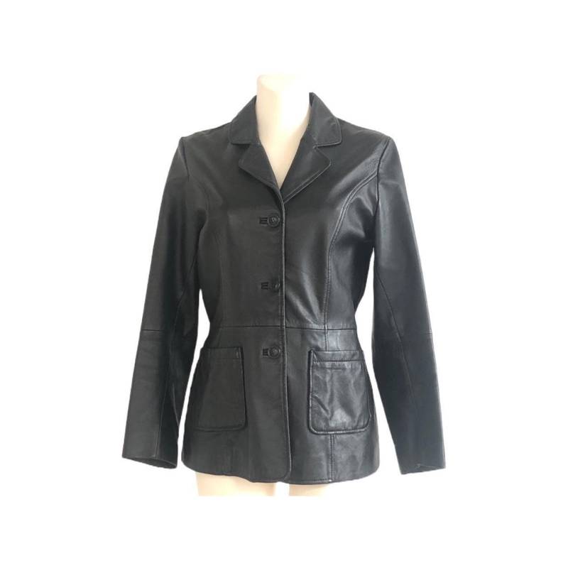 Lederjacke/Lederblazer Vintage Y2K 90S Size M Guter Zustand Von Gipsy By Mauritius von VanRijnStudio