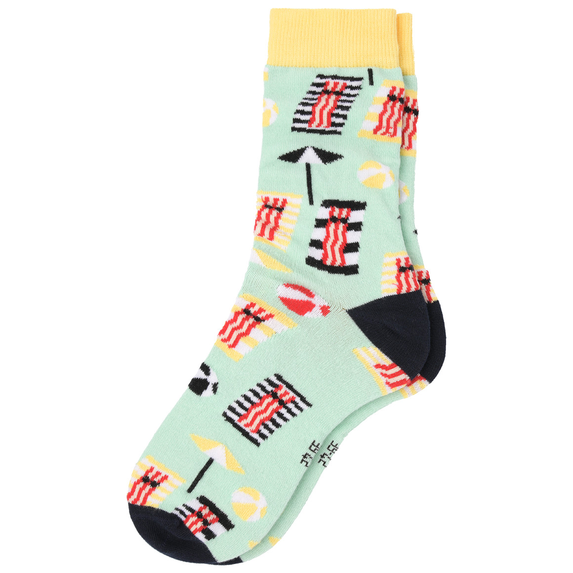1 Paar Herren Socken mit Bacon-Motiven von VanVaan