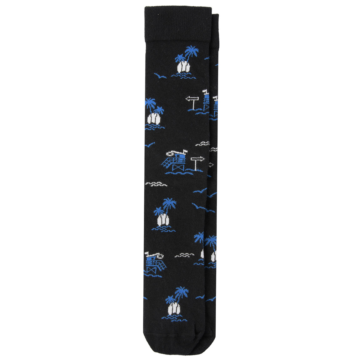 1 Paar Herren Socken mit Palmen-Motiven von VanVaan