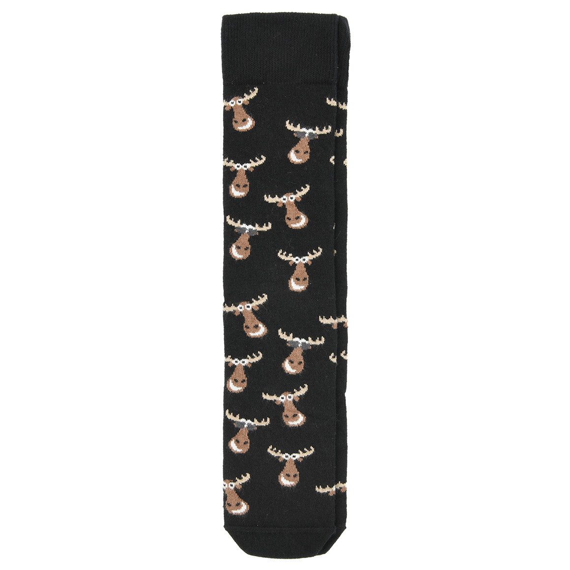 1 Paar Herren Weihnachtssocken mit Elchen von VanVaan