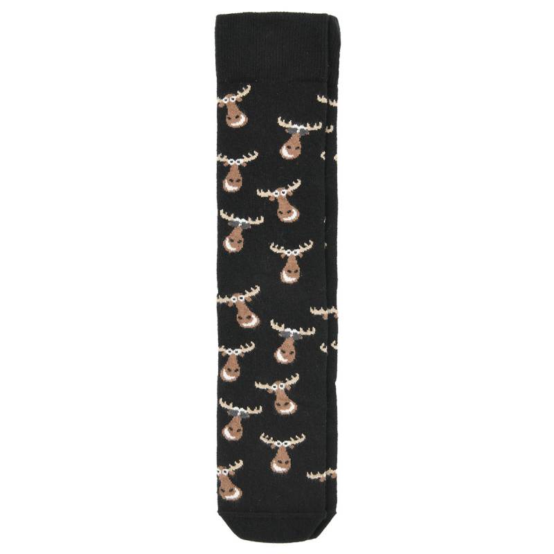 1 Paar Herren Weihnachtssocken mit Elchen von VanVaan