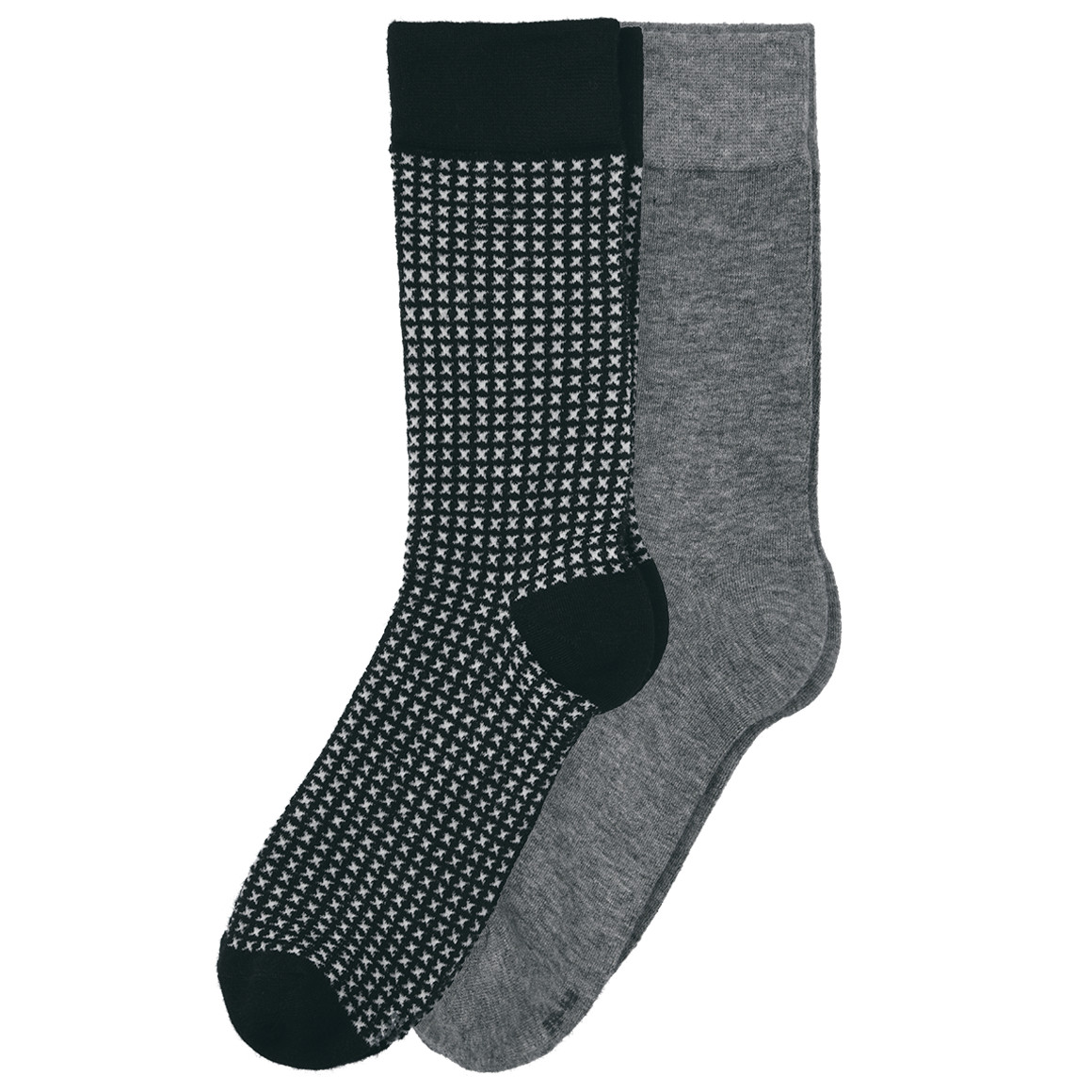 2 Paar Herren Socken mit Woll-Anteil von VanVaan