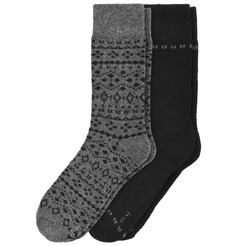 2 Paar Herren Stricksocken mit Wolle von VanVaan
