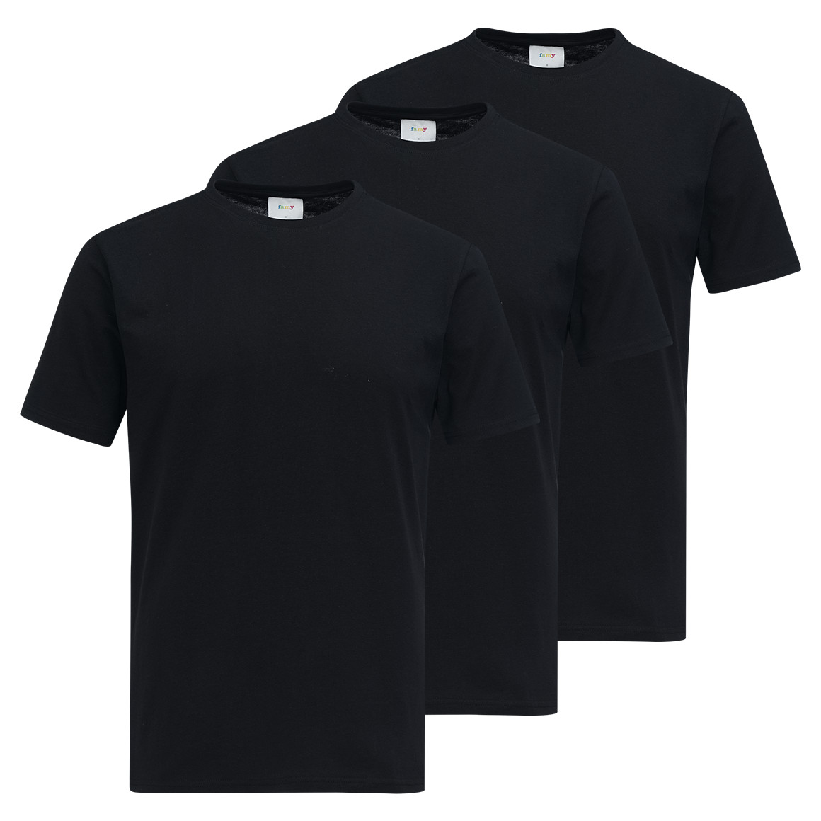 3 Herren T-Shirts unifarben von VanVaan