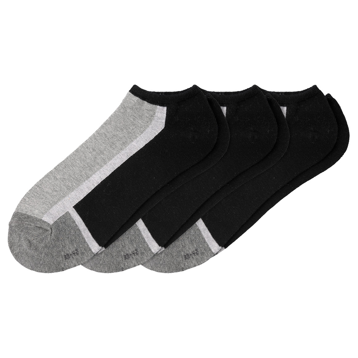 3 Paar Herren Sneaker-Socken mit Baumwolle von VanVaan