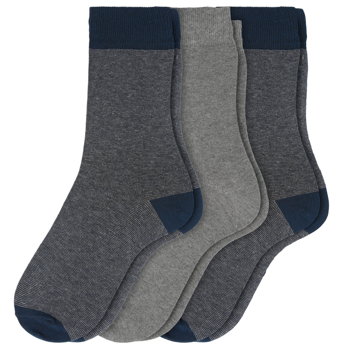 3 Paar Herren Socken im Muster-Mix von VanVaan