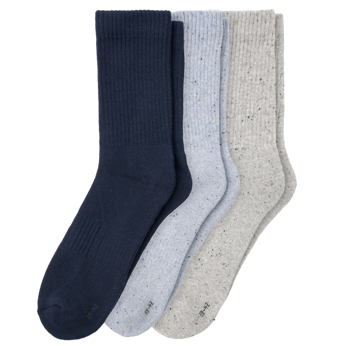 3 Paar Herren Sportsocken mit Frottee Sohle von VanVaan