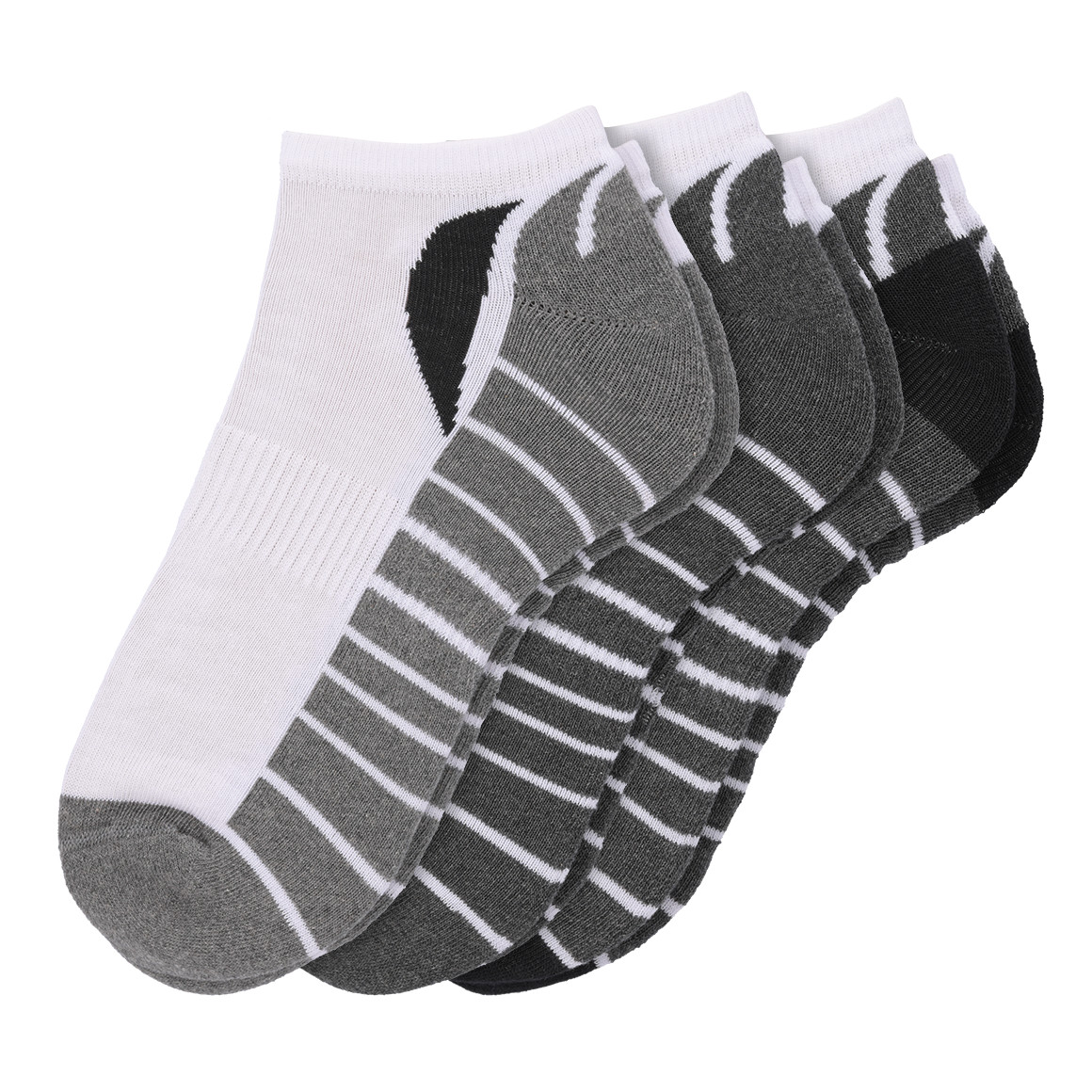 3 Paar Herren Trekking-Sneaker-Socken im Set von VanVaan