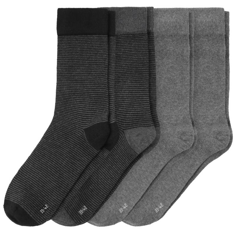 4 Paar Herren Socken im Muster-Mix von VanVaan