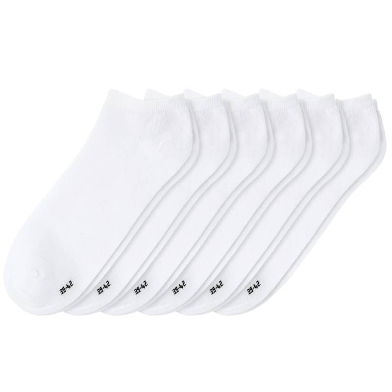 6 Paar Herren Sneaker-Socken unifarben von VanVaan