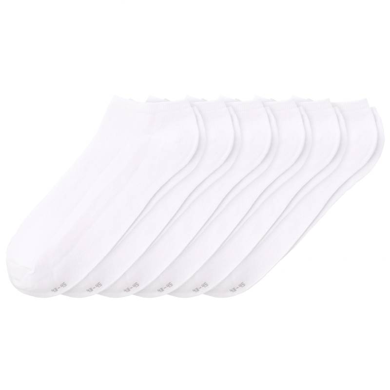 6 Paar Herren Sneaker-Socken unifarben von VanVaan