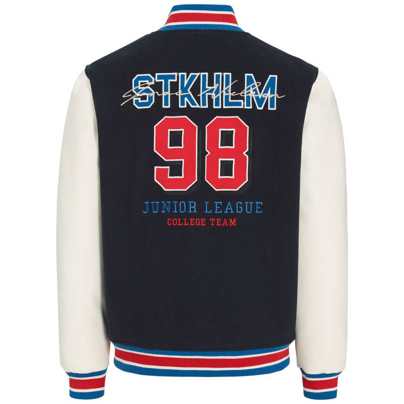 Herren Collegejacke mit Backprint von VanVaan