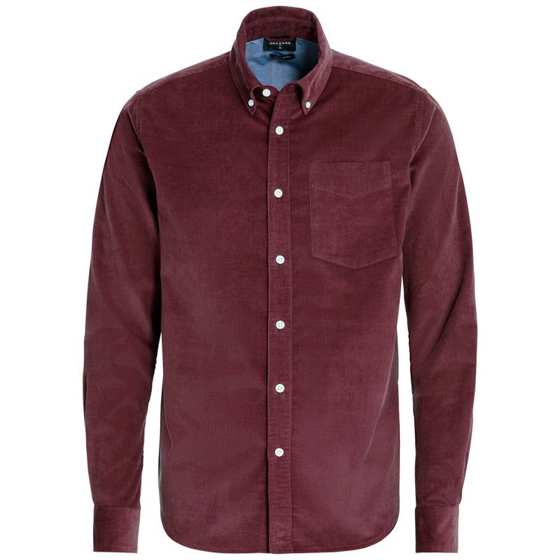 Herren Cordhemd in Regular Fit von VanVaan