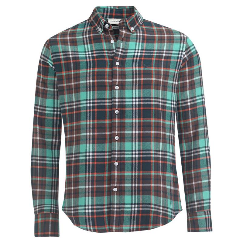 Herren Flanell-Hemd in Karo-Muster von VanVaan