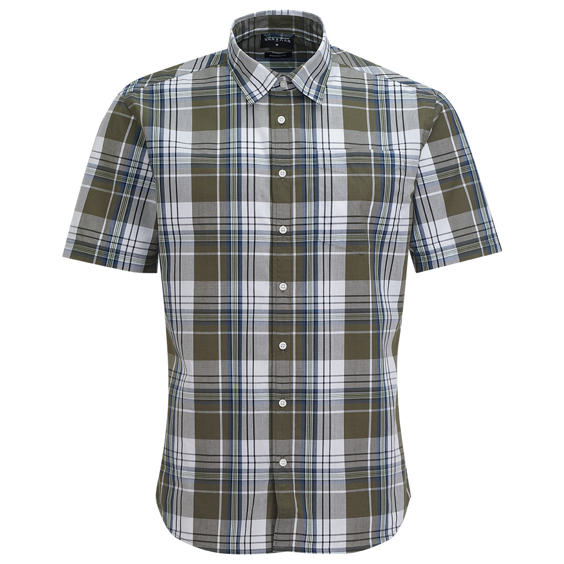 Herren Hemd mit Karo-Muster von VanVaan