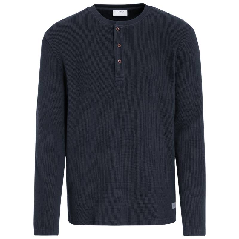 Herren Langarmshirt mit Struktur von VanVaan